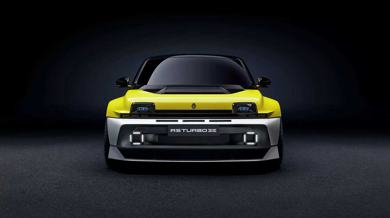 Renault R5 Turbo 3E vue de face